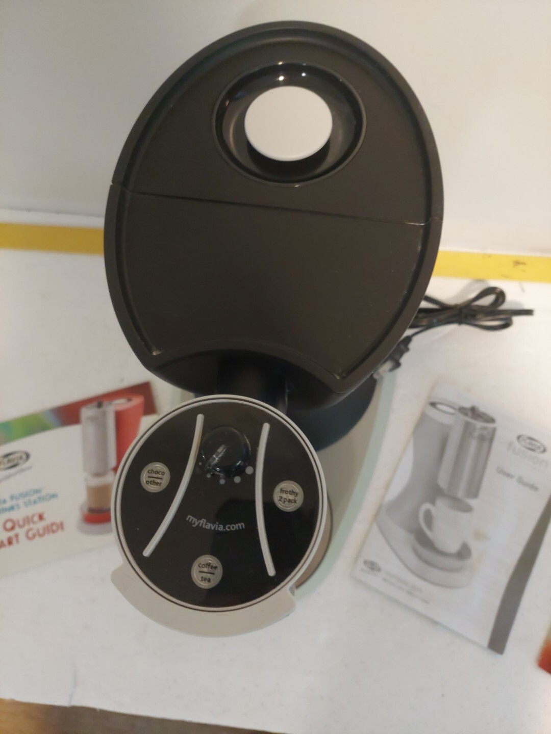 Flavia Fusion Drink Station Coffee Maker BLK And Manual Tested eBay