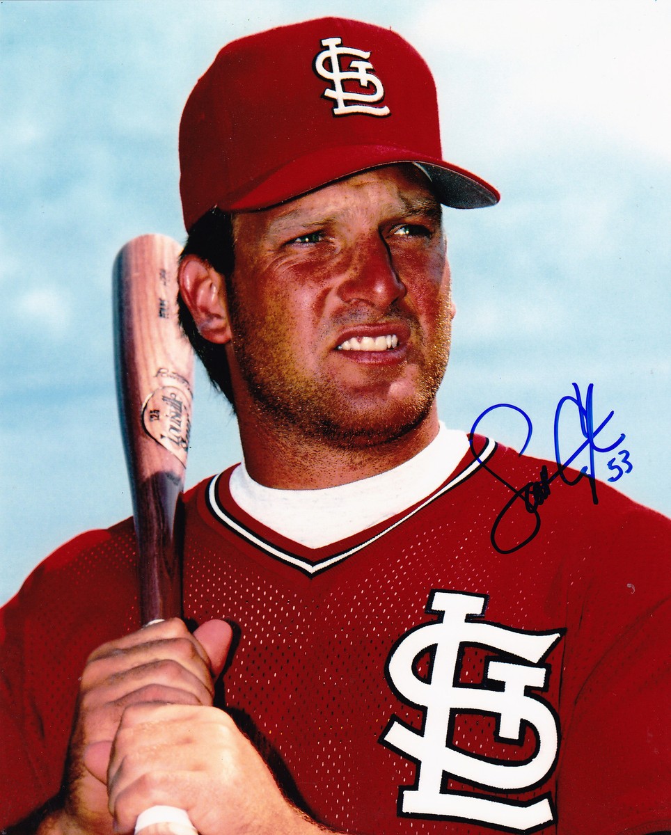 SCOTT COOLBAUGH ST. LOUIS CARDINALS ACTION SIGNED 8x10 | eBay