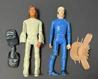 Vintage Marx Jonny West Best Of The West Geronimo &  General Custer Figures