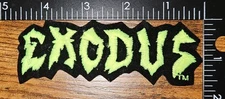 Exodus Thrash Metal Band Richmond California Felt Embroidered Music Patch