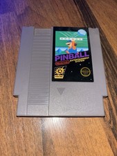 Pinball Nintendo NES Tested No Manual