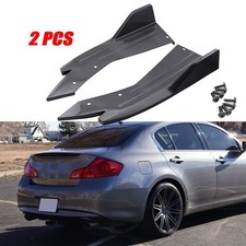 For Infiniti G37 Rear Diffuser Bumper Splitter Spoiler Lip Carbon Fiber Look For Infiniti G37 Rear Diffuser Bumper Splitter Spoiler Lip Carbon Fiber Look
