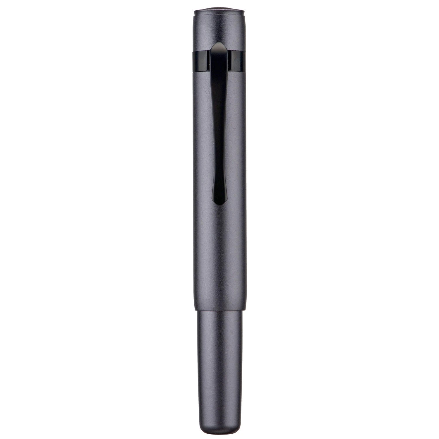 Hongdian M2 Mini Short Rollerball Pen Aluminum Alloy Pocket Travel Pen, Gray - product detail image 2