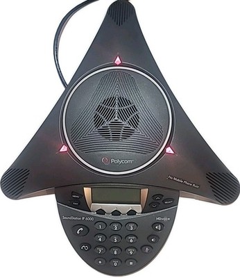 Polycom SoundStation IP6000 Conference Phone PoE 2200-15600-001 N228
