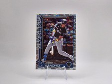 2025 Topps #157 Jesús Sánchez Silver Crackle Foilboard