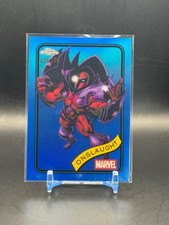 2025 Topps Chrome Marvel ONSLAUGHT #68 Blue Refractor (029) /299 RAW