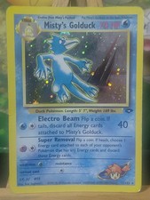 Pokémon TCG Misty's Golduck Gym Challenge Holo Rare Card 12/132 on eBay