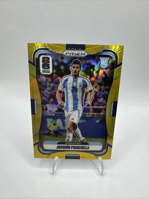 2026 Panini Prizm World Cup  - Joaquin Panichelli #6 True Gold /10 Argentina