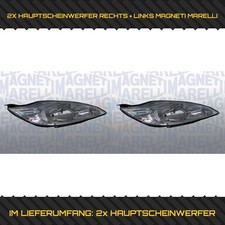 2X MAGNETI MARELLI HAUPTSCHEINWERFER  LINKS + RECHTS FÜR FORD KA RU8 1.3 TDCI