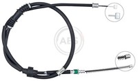 A.B.S. Bremsseil Seilzug Feststellbremse K10224 FüR Mitsubishi Outlander 1 2 4WD