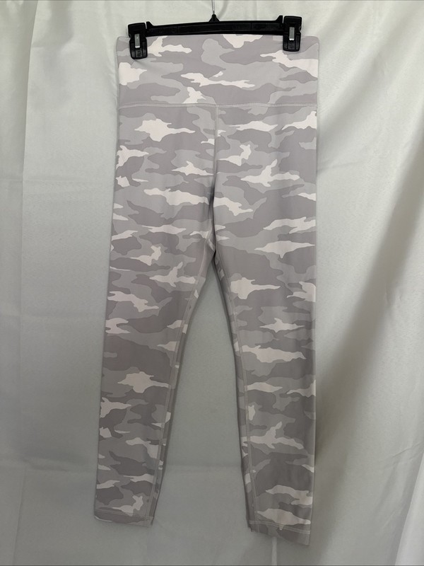 Athleta Women’s Long Grays Elation Camo 7/8 Leggings Sz Small