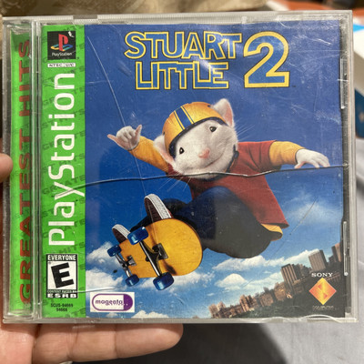 Stuart Little 2 PS1 Playstation Game Complete In Box, TESTED