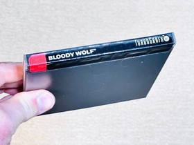Bloody Wolf (NEC Turbografx 16) Complete Game - Manual & Sleeve - HuCard
