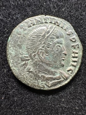 Constantine The Great Bronze Coin 307-337AD Victory w/ wreath and a palm branch