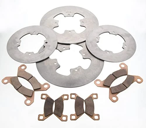 Rotores y pastillas de freno MudRat Arctic Cat Wildcat X 1000 2014-16 delanteros y traseros Foto 3 de 3