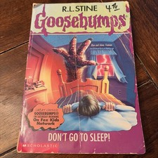 Goosebumps #54: Don't Go To Sleep! - R.L. Stine - 1st Printing, 1997 NO CARDS!*