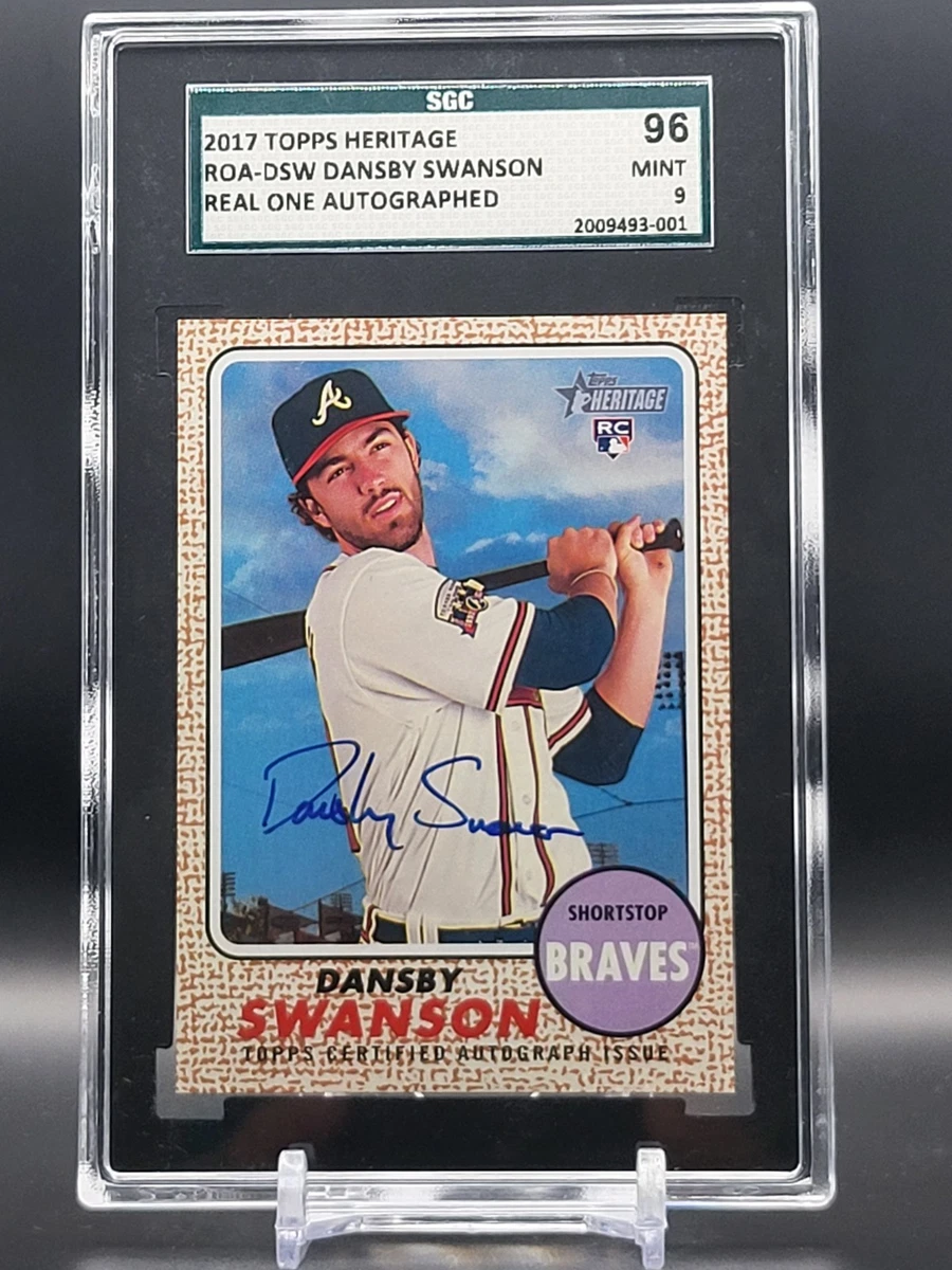 Dansby Swanson Autograph Baseball Cards for sale | eBay