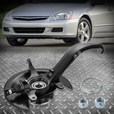 Front Left Side Steering Knuckle Wheel Bearing Assembly for 03-07 Honda Accord