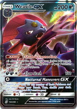 Weavile GX 132 - Ultra Rare - Unified Minds - Pokémon