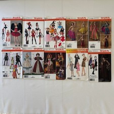 Lot of 10 SIMPLICITY Womens Costume Patterns ...