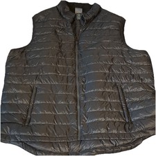 Champion Mens Black Quilted Puffer Vest Full ...