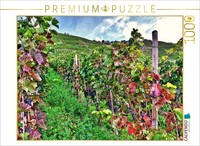 Calvendo Puzzle Red Wine Grapes Along The Moselle | 1000 Pieces, Finished Size 2