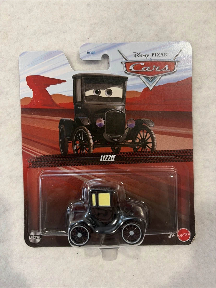 Disney Pixar Cars LIZZIE Classic Ford Model T Mattel Diecast 2026
