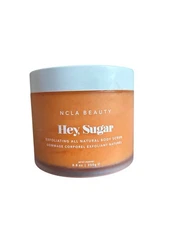 NCLA Beauty Hey, Sugar Papaya Vanilla Body Scrub NWOB8.8 Fl Oz