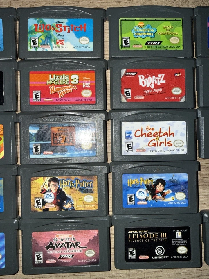 Nintendo Gameboy Advance GBA Mixed Game Lot Disney Harry Potter Spider-Man - Image 3 of 4