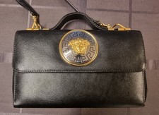 Borsa a tracolla Gianni Versace nera