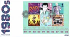 2020 Jersey Popular Culture (4th series) the 1980's Mini Sheet First Day Cover