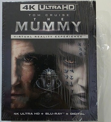 NEW THE MUMMY 4K ULTRA HD BLU RAY 2 DISC WALMART EXCLUSIVE VIRTUAL REALITY