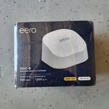 eero 6 Mesh Wi-Fi 6 Extender Q010001 Add-On Dual-Band AX1800 New Sealed