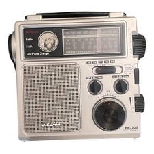 Eton FR-300 Hand-Crank Battery AM/FM/ Weather Emergency Radio W/ Carrying Case