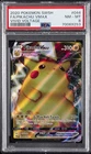 2020 POKEMON SWORD & SHIELD VIVID VOLTAGE #044 FULL ART/PIKACHU VMAX PSA 8