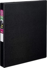 Durable Binders w/Slant Rings 1in Black - 1EA