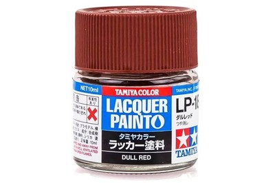 Tamiya Lacquer LP-18 Dull Red Paint Jar 82118