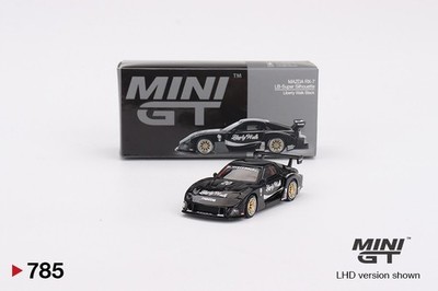 1:64 MINI GT Porsche 911 Carrera RS 2.7 WHITE BLUE  #715 LHD BY RACEFACE