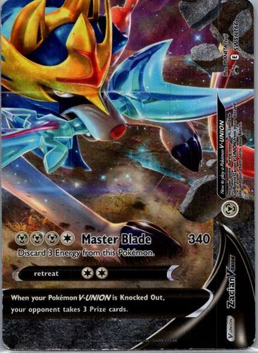 Zacian V-UNION SWSH166 SWSH Black Star Promos DMG Pokemon TCG