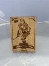 2023-24 Upper Deck Engrained Carved In Time Cale Makar #CT-2 Colorado Avalanche