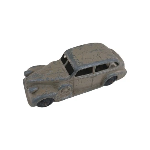 Dinky Toys 39D Buick Viceroy Saloon Car 1946-47 Vintage Meccano England 4" Grey