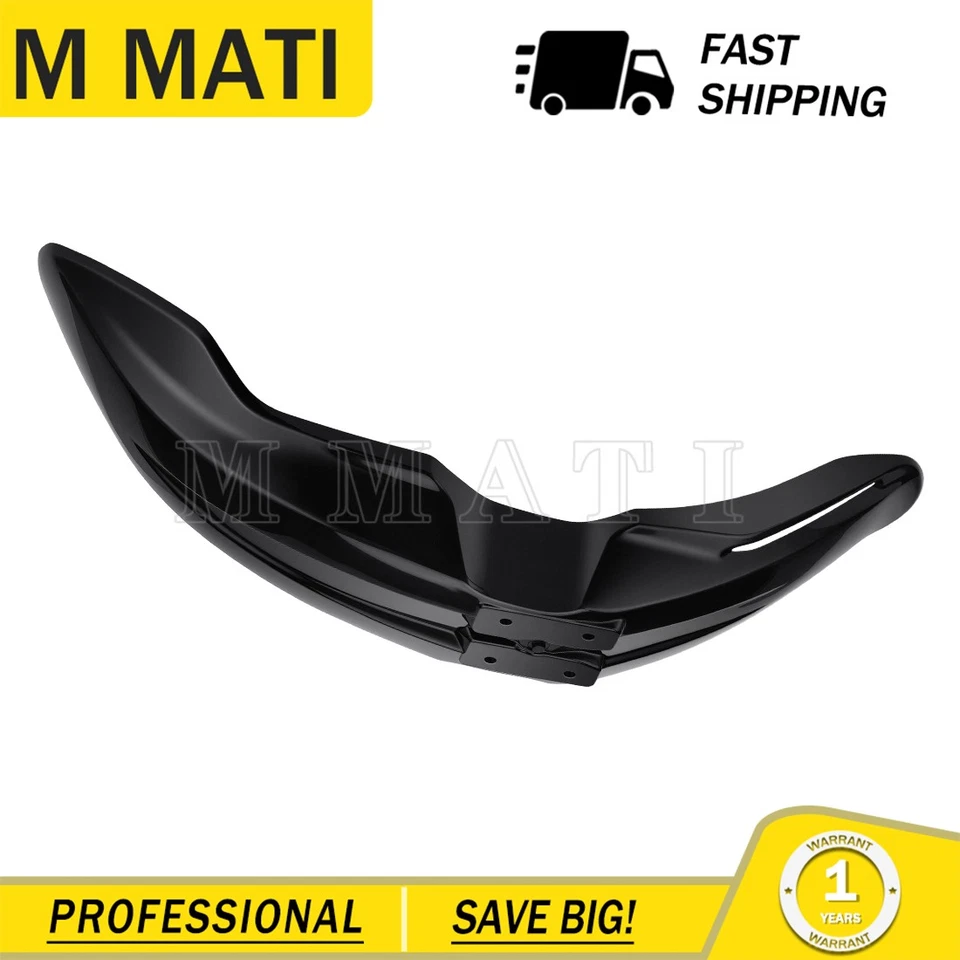 Guardabarros delantero negro para Suzuki DR-Z400SM DRZ400SM 2005-2008 2013-2024 Foto 4 de 4