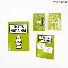 That's Not a Hat-fun Bluffing  Memory Party Game for All Ages Components