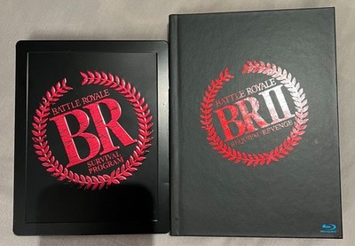 Battle Royale Steelbook + Battle Royale 2 Mediabook beides Uncut Blu-ray