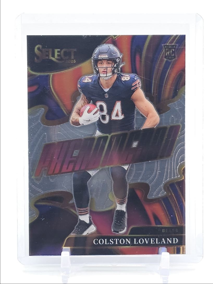 COLSTON LOVELAND 2025 SELECT PHENOMENON ROOKIE CHICAGO BEARS #5 RC Q0653