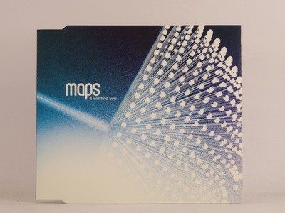 MAPS IT WILL FIND YOU (B76) 3 Track CD Single including Picture Sleeve MUTE