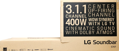 LG 3.1.1 ch. Bluetooth Sound Bar with Dolby Atmos - S70TY