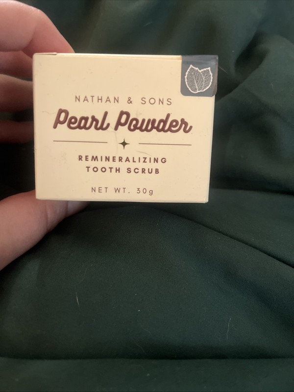 Nathan & Sons Pearl Powder Remineralizing Tooth Scrub