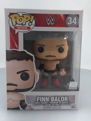 Funko POP! WWE Finn Balor - Unmasked #34 Vinyl Figure DAMAGED BOX SEE PICS