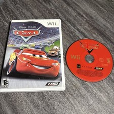 Cars (Nintendo Wii, 2006) Disney Pixar W/ Manual Works! Free Shipping!